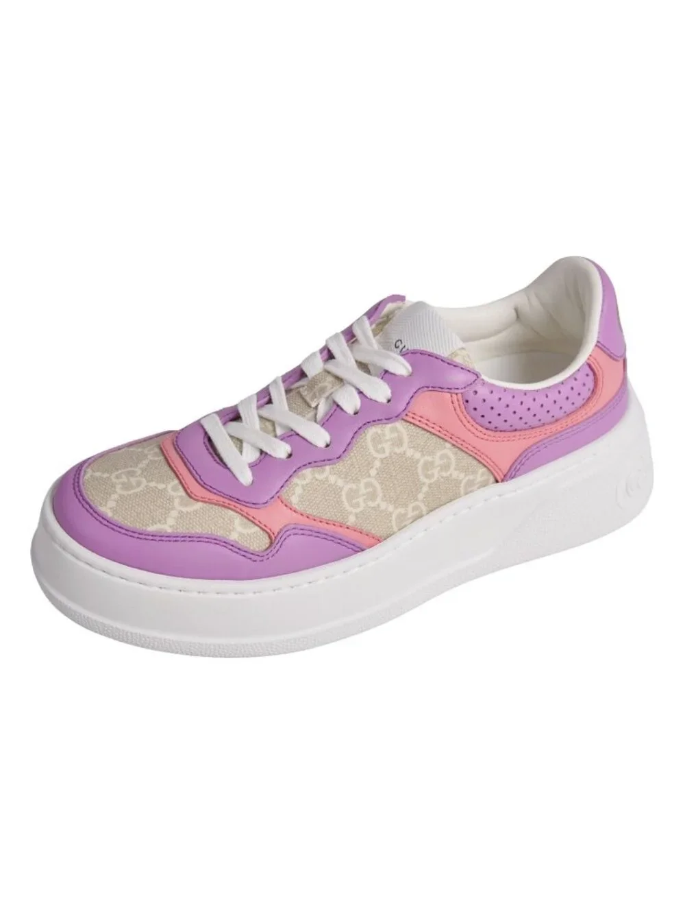 Gucci Sneakers Low Cut GG Supreme Leather
